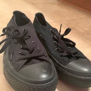 All black converse